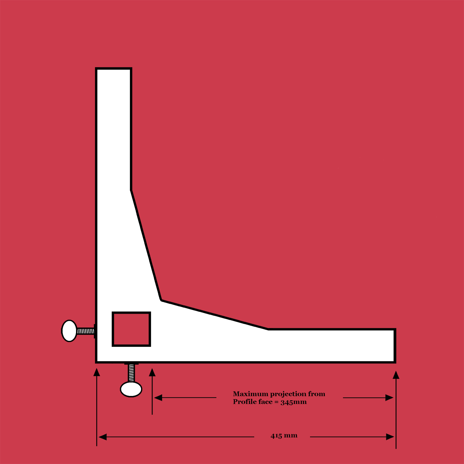 BLOCKDOLLY, Complete With Fixings (1 Pair) – Blakes Building Profiles Ltd