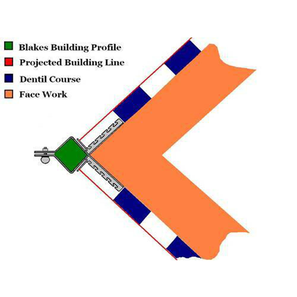 PDQ Clip, Complete With Fittings (1 Pair) – Blakes Building Profiles Ltd